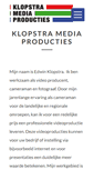 Mobile Screenshot of klopstramediaproducties.nl